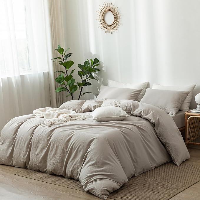 Linen Duvet Cover Set - Queen