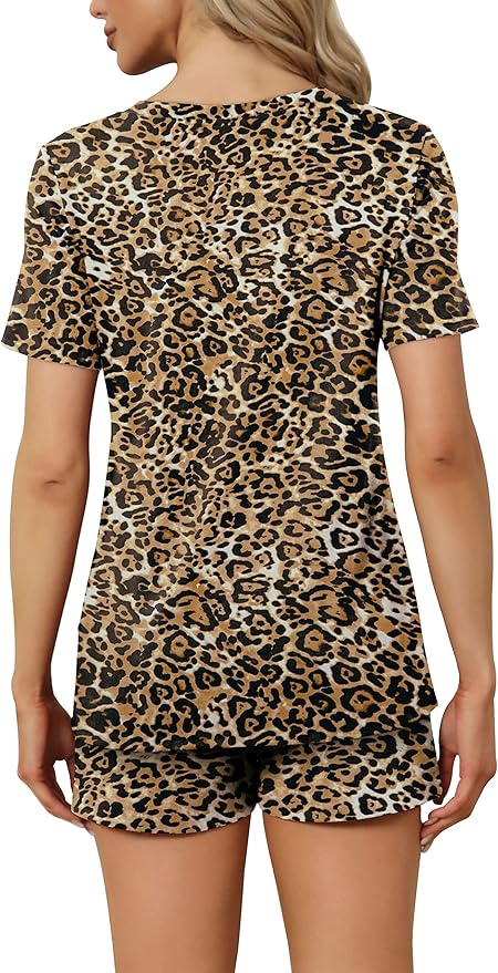 Women's Pajama Set - Short Sleeve - 2 Piece