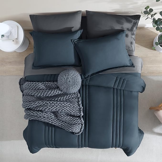 Comforter Set - Queen - 7 Piece