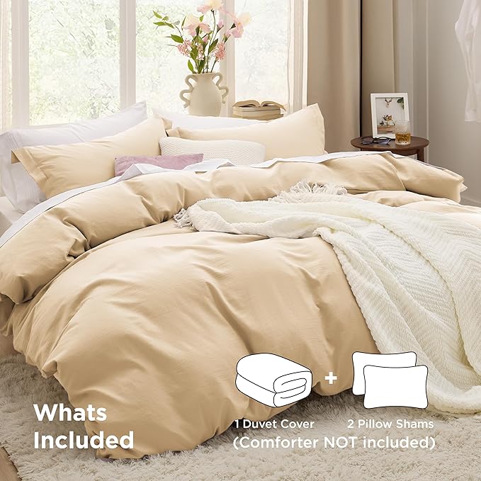 Duvet Cover Set - Queen - 90 x 90 in - 3 Piece