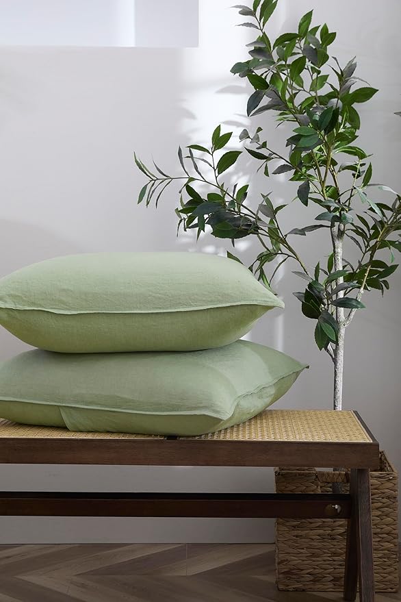 Linen Cooling Pillowcase - 26 x 26 in