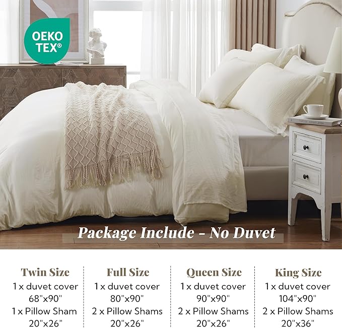 Microfiber Duvet Cover Set - 3 Piece