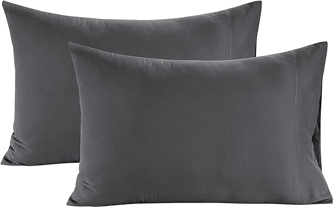 Linen Pillowcase Set - King - 2 Piece