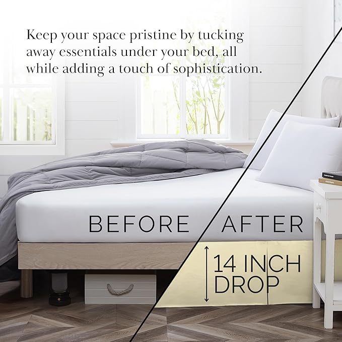 Bed Skirt - Twin - 14 in Drop