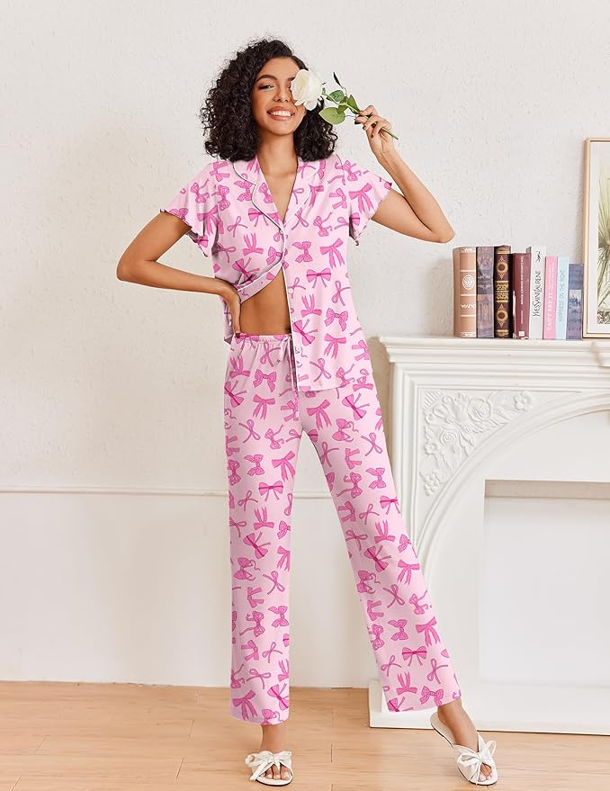 Women's Pants Pajama Set - 2 Piece