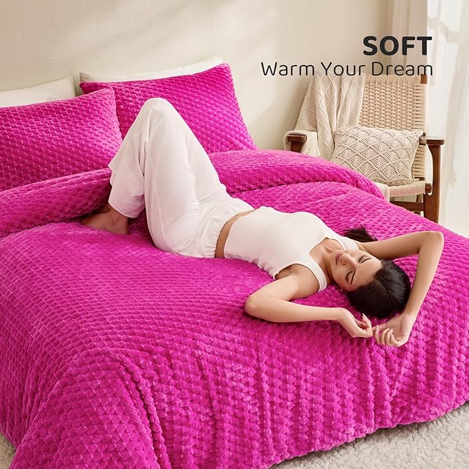 Flannel Comforter Set - Queen - 2 Piece
