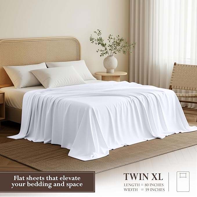 Microfiber Flat Sheet - Twin XL