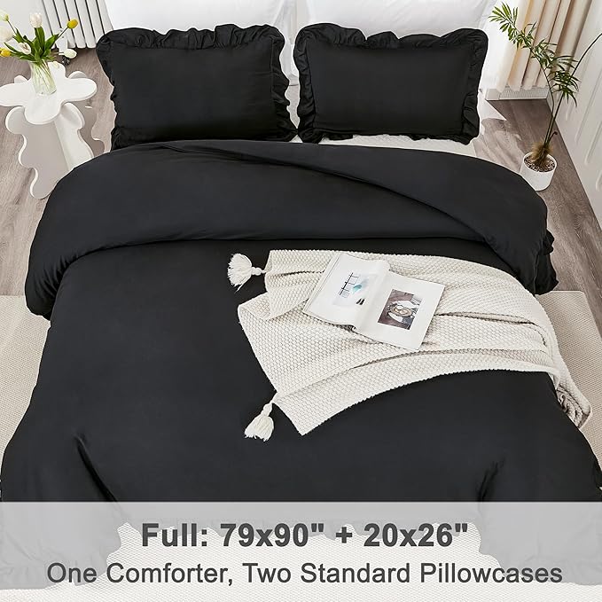 Microfiber Comforter Set - Full - 79 x 90 in - 3 Piece