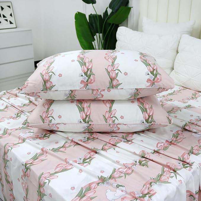Bed Sheet Set - Twin XL - 4 Piece