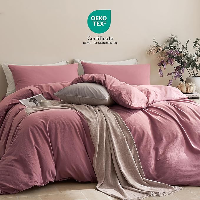 Linen Duvet Cover Set - King