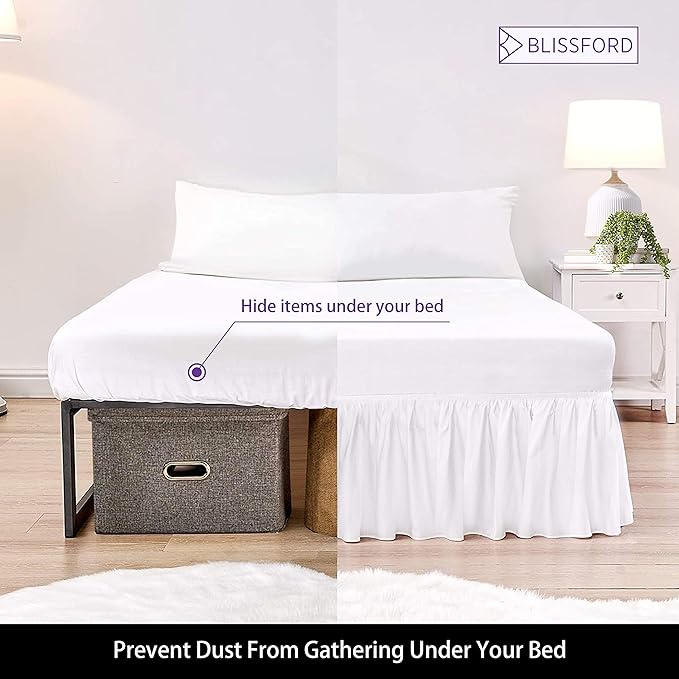 Bed Skirt - King - 14 in Drop