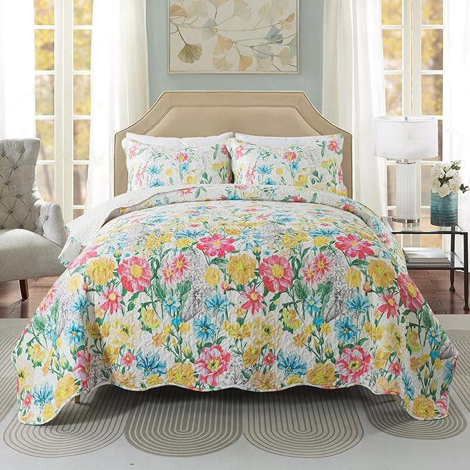 Microfiber Quilt Set - King
