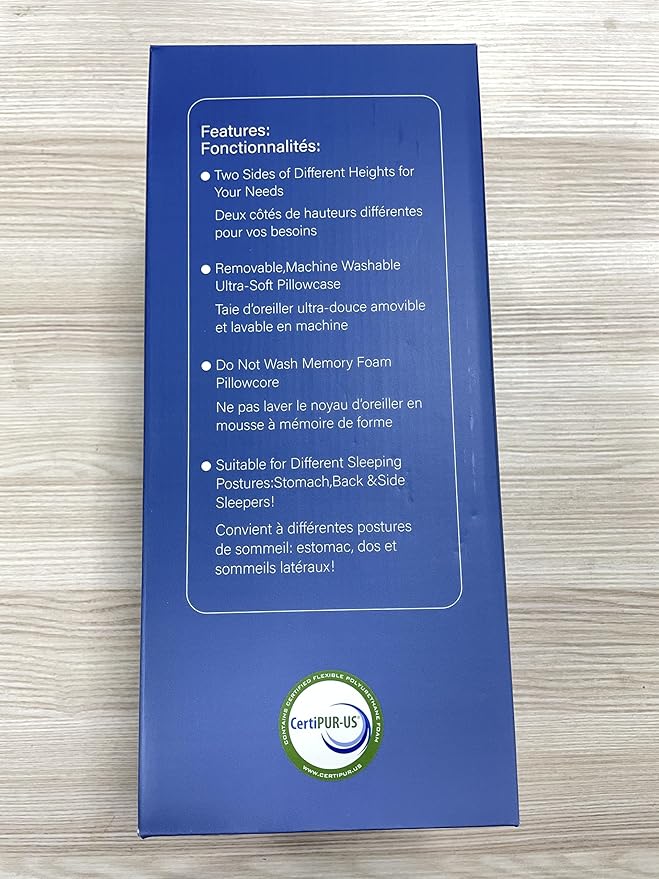 Memory Foam Bed Pillow