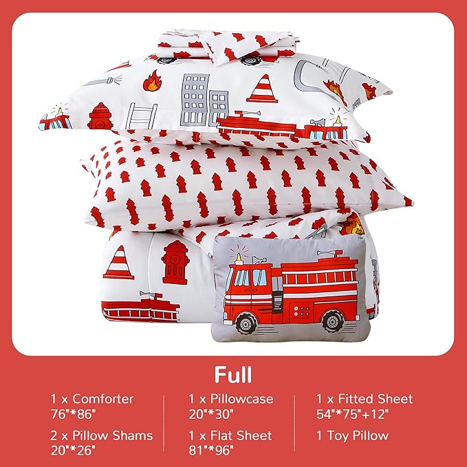 Microfiber Comforter Set - Full - 8 Piece