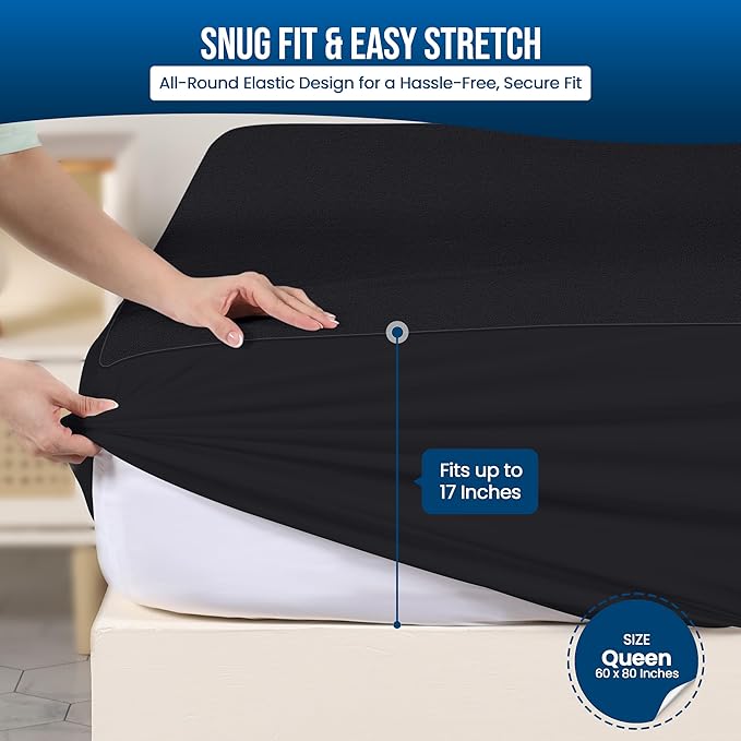 Waterproof Mattress Protector - Queen