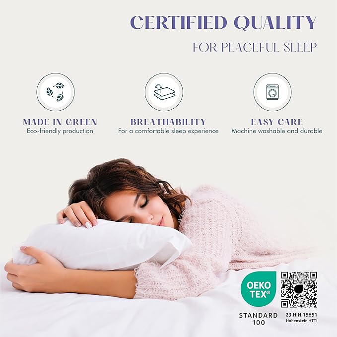 Linen Cooling Pillowcase Set - Queen - 2 Piece