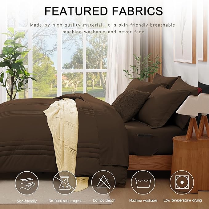 Comforter Set - King - 7 Piece