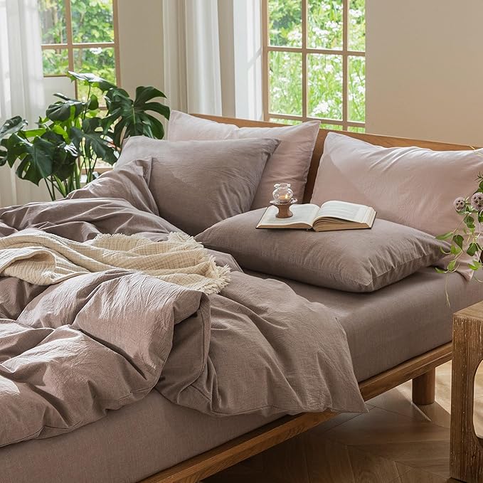 Linen Duvet Cover Set - Full