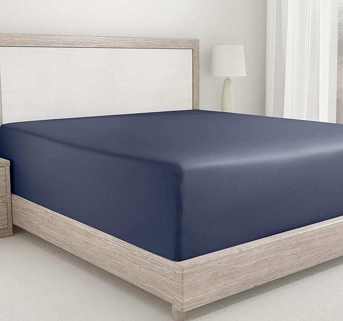 100% Cotton Fitted Sheet - Twin