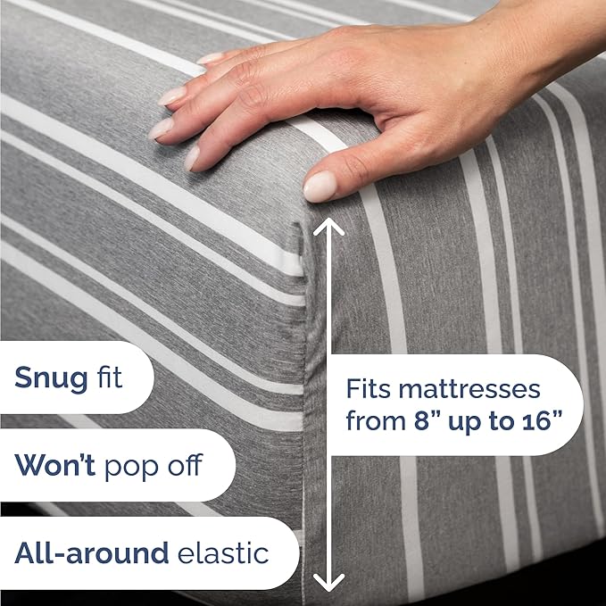 Cooling Bed Sheet Set - Twin - 4 Piece