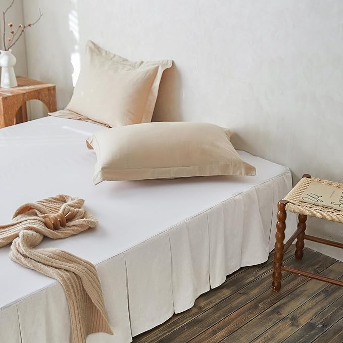 Linen Bed Skirt - King