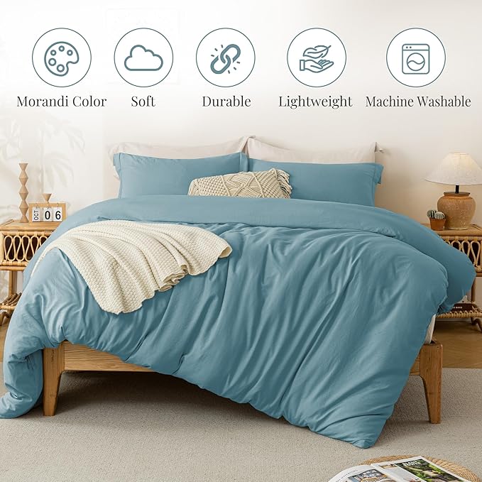 Microfiber Duvet Cover Set - 3 Piece
