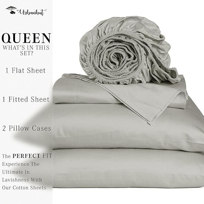 Bed Sheet Set - Queen - 4 Piece