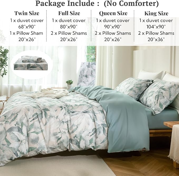 Duvet Cover Set - King - 3 Piece