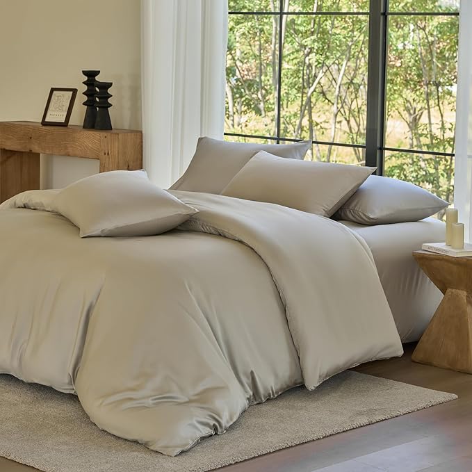 Bamboo Cooling Duvet Cover Set - Queen
