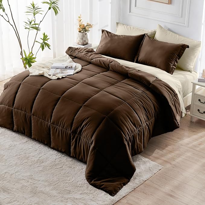 Down Alternative Comforter Set - Full - 7 Piece