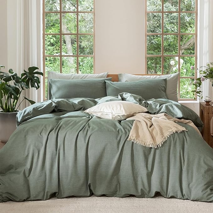 Linen Duvet Cover Set - King