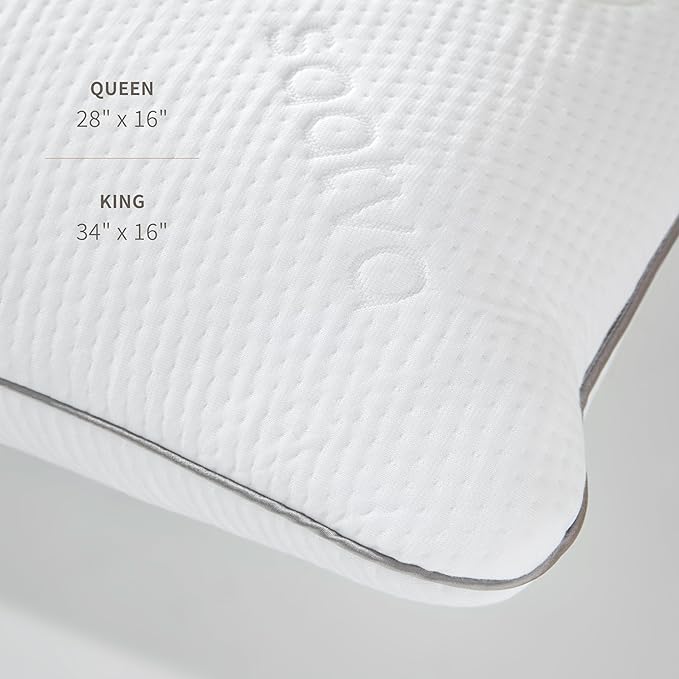 Memory Foam Bed Pillow - King