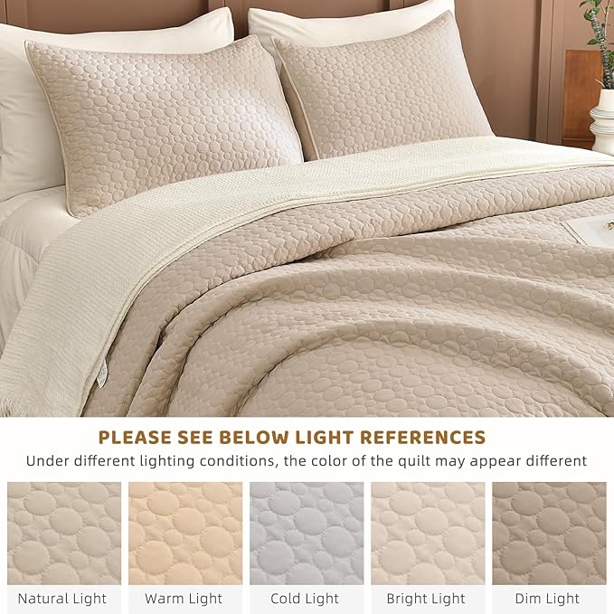 Linen Bedding Set - California King - 3 Piece