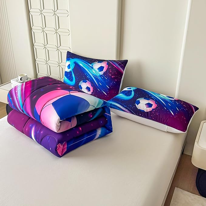 Microfiber Comforter Set - Queen - 90 x 90 in - 3 Piece