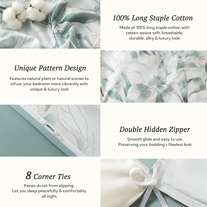 Duvet Cover Set - King - 3 Piece