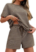Shorts Pajama Set - Short Sleeve - 2 Piece