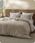 100% Cotton Duvet Cover Set - Queen