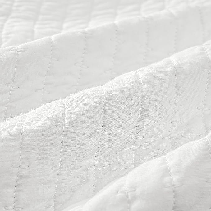 100% Cotton Hypoallergenic Quilt Set - Queen
