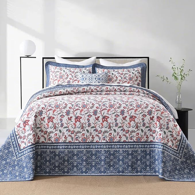 100% Cotton Bedding Set - California King - 3 Piece