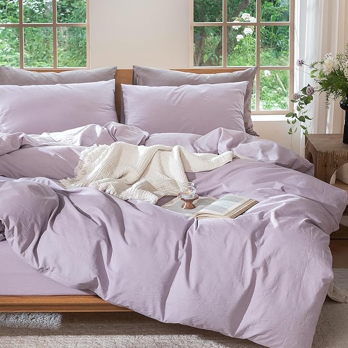 Linen Duvet Cover Set - Queen