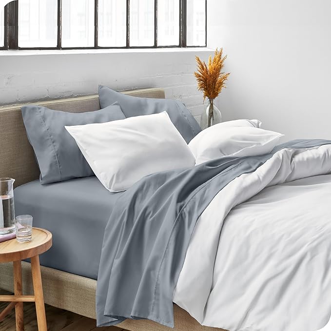 Microfiber Bed Sheet Set - King - 4 Piece