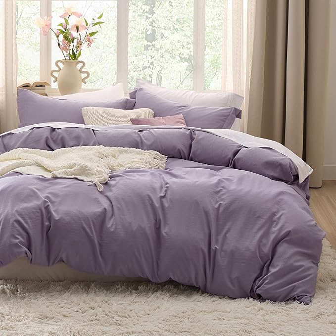 Duvet Cover Set - Full - 80 x 90 in - 3 Piece