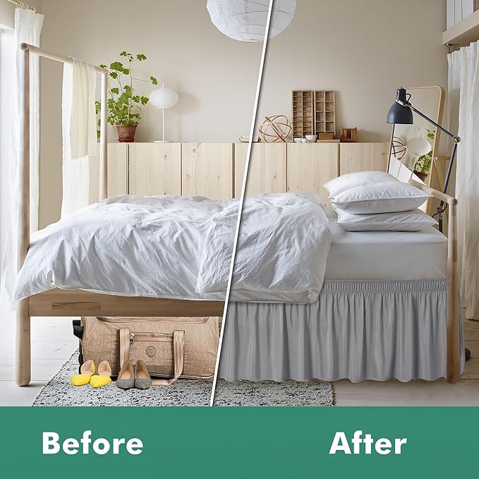 Bed Skirt - King - 12 in Drop