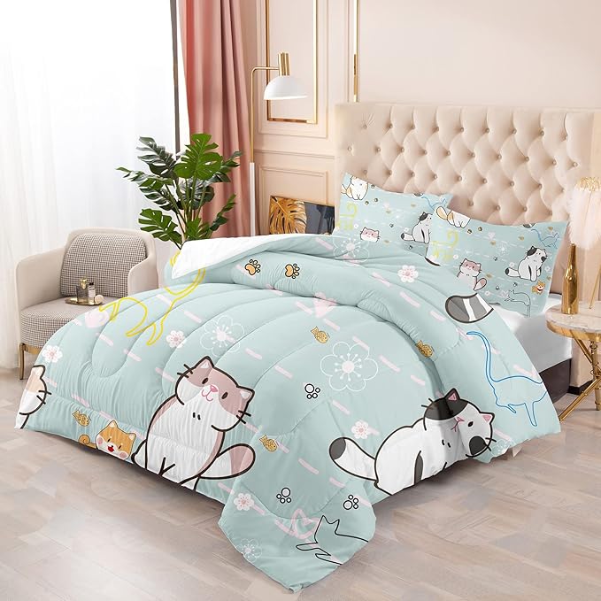 Microfiber Comforter Set - Queen - 3 Piece