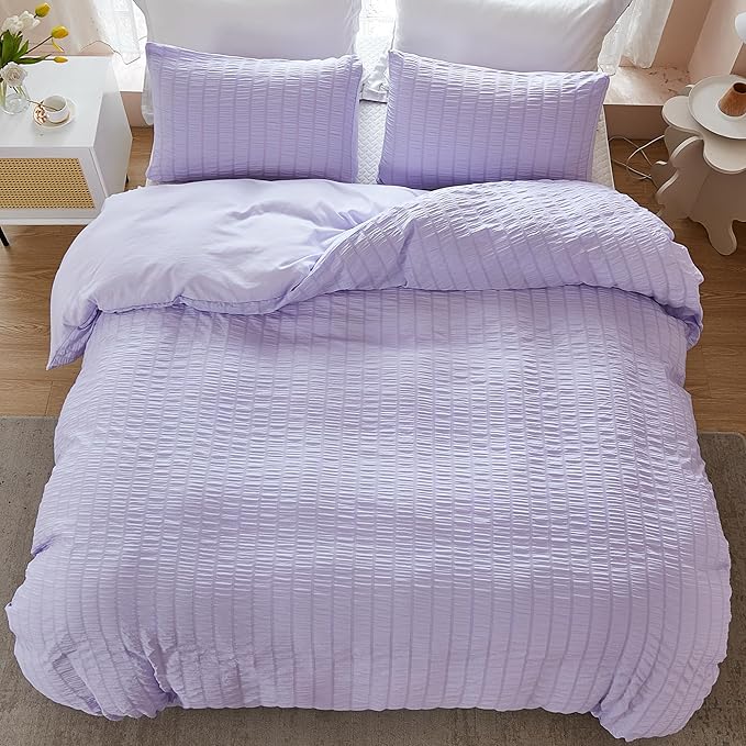 Microfiber Duvet Cover Set - King - 104 x 90 in - 3 Piece