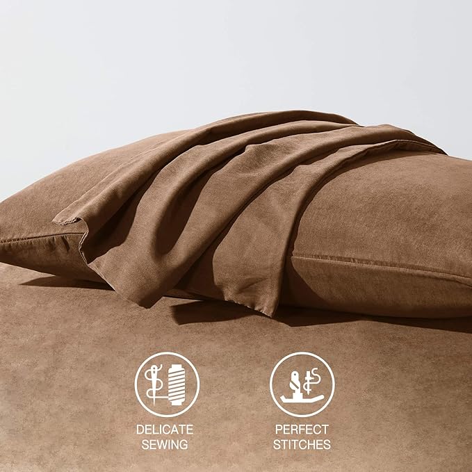 Microfiber Pillowcase Set - Standard - 20 x 26 in - 2 Pack - 2 Piece