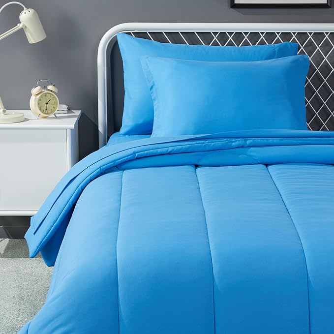 Microfiber Comforter Set - Twin - 5 Piece