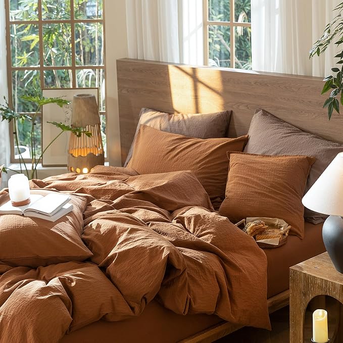Linen Duvet Cover Set - Full