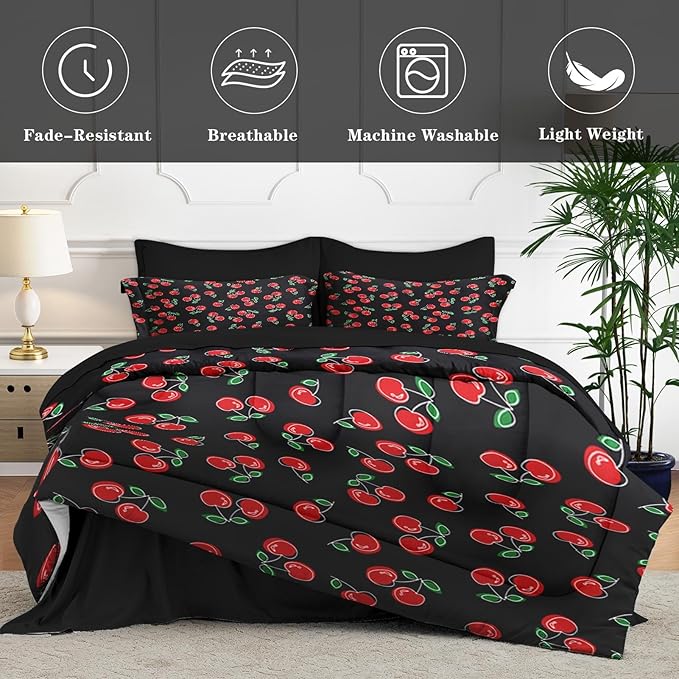 Comforter Set - Queen - 7 Piece