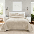 Velvet Quilt Set - King - 3 Piece